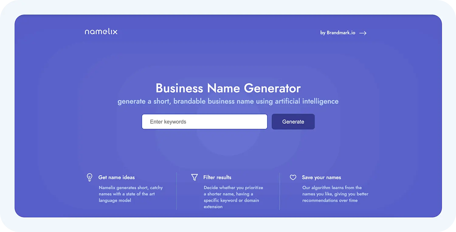 Как маркетологу использовать нейросеть Namelix