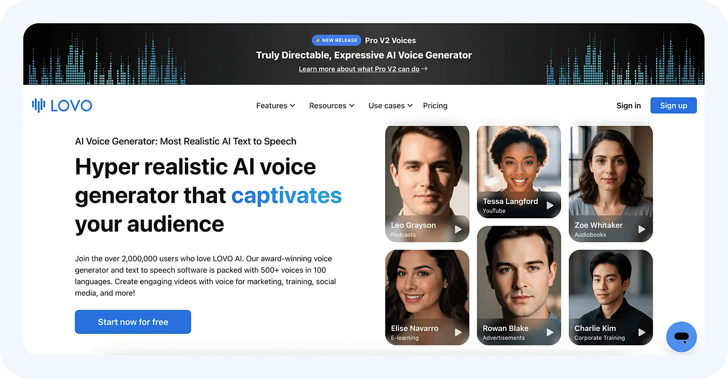 Lovo для озвучки видео