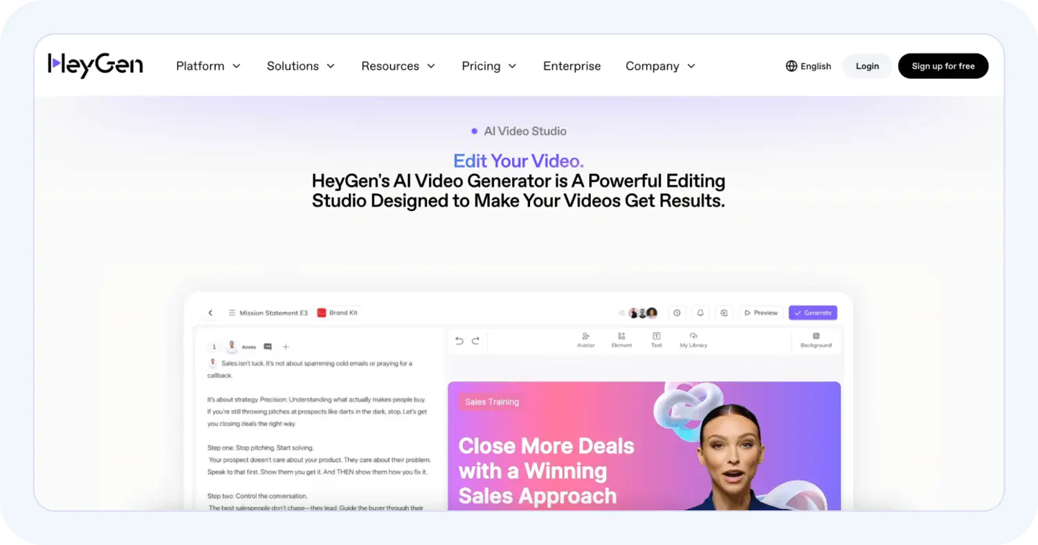 Как сделать озвучку видео через HeyGen