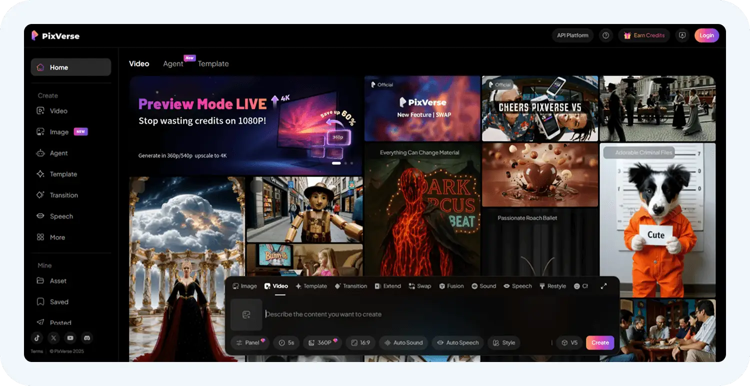 PixVerse для генерации 3Д моделей