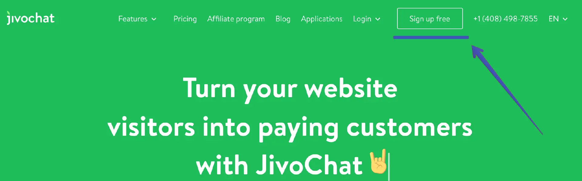 JivoChat banner