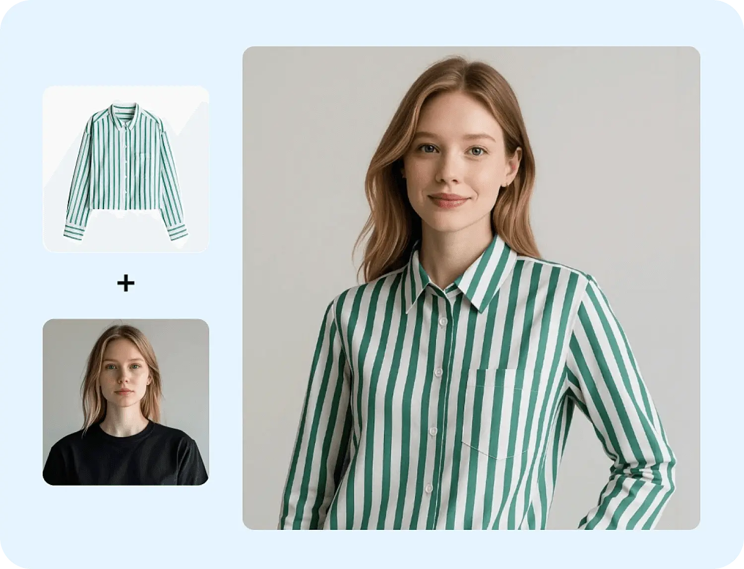 PhotoRoom (нейросеть для создания картинок для маркетплейсов) позволяет сгенерировать фото одежды на модели